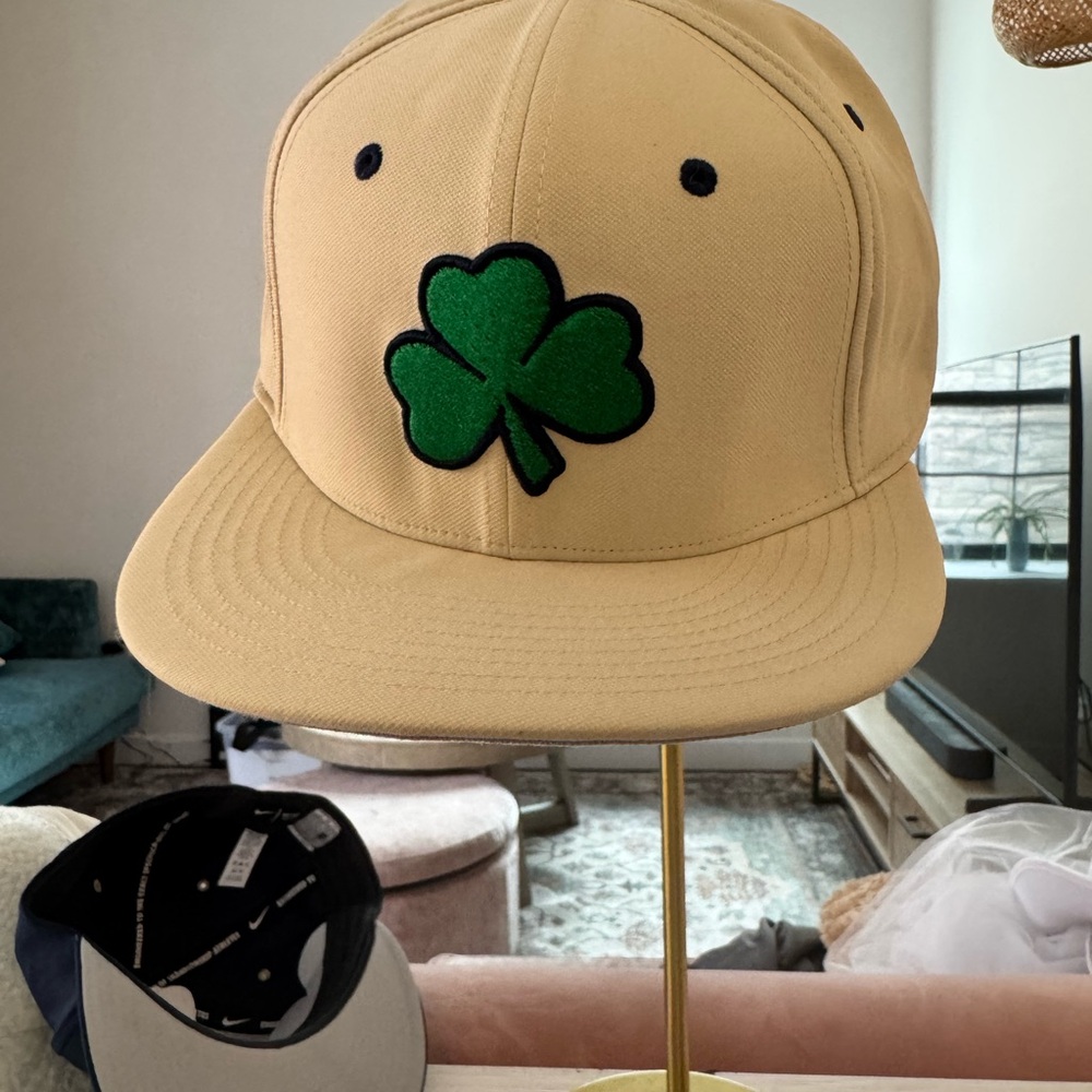 "Luck of the Irish" NIKE Hat with Green Clover